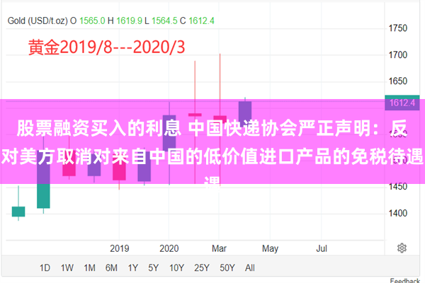 股票融资买入的利息 中国快递协会严正声明：反对美方取消对来自中国的低价值进口产品的免税待遇