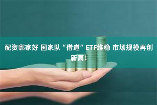 配资哪家好 国家队“借道”ETF维稳 市场规模再创新高！