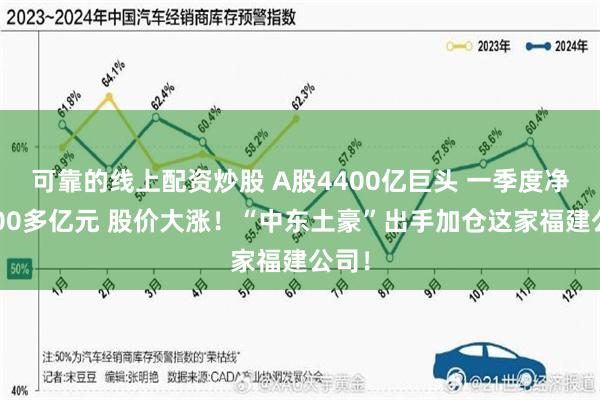 可靠的线上配资炒股 A股4400亿巨头 一季度净赚100多亿元 股价大涨！“中东土豪”出手加仓这家福建公司！
